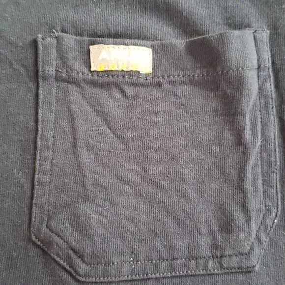 Ariat Navy V-Neck T-Shirt Mens M Work Shirt - Picture 6 of 7